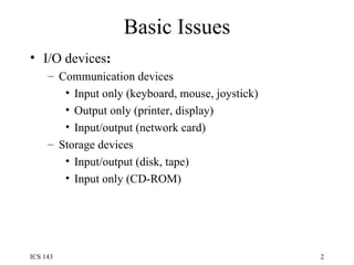 Ch11 input output systems | PPT