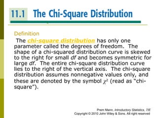 CHI Square test for bus173 course under mkz | PPT