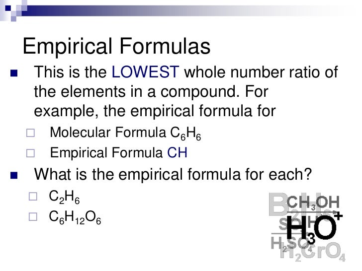 What Is The Empirical Formula For C2h6? Ch 11 notes complete