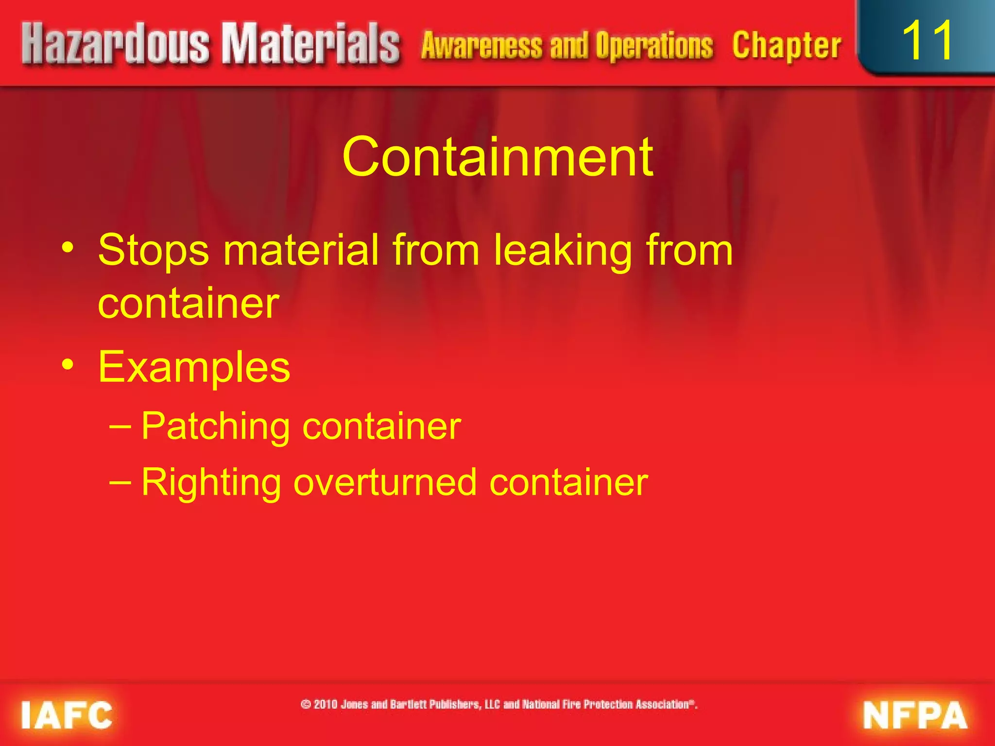 HazMat Ch11 | PPT