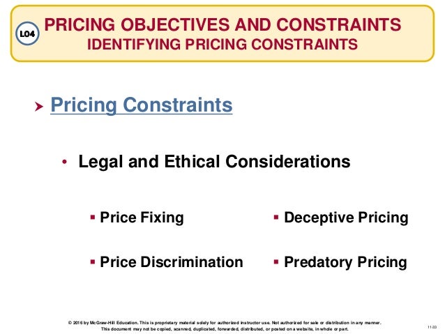 What is deceptive pricing?