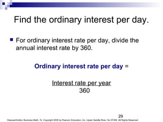 Business math CH 1 | PPT