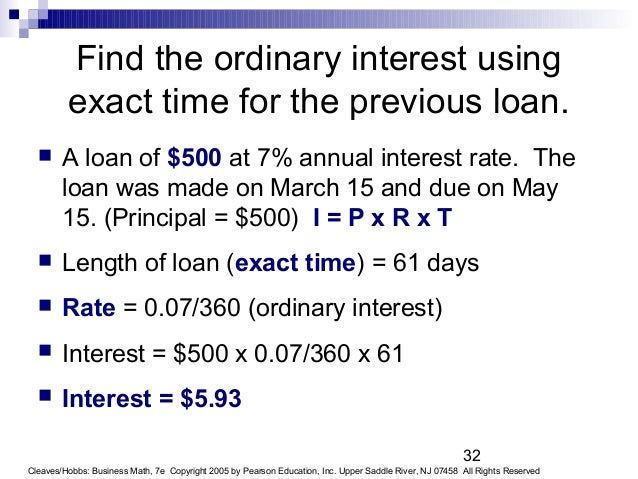 Business Math Ch 1