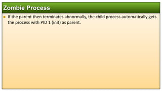 Linux Systems Programming: Process CommunCh11 Processes and Signals | PPTX