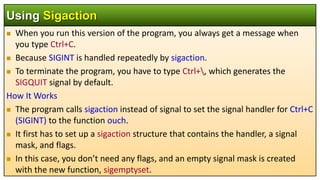 Linux Systems Programming: Process CommunCh11 Processes and Signals | PPTX