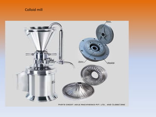 Colloid mill
 