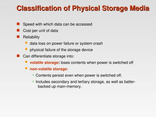 Comprehensive Overview of Storage and File Structures in DBMS | PPT