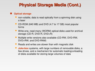 Comprehensive Overview of Storage and File Structures in DBMS | PPT