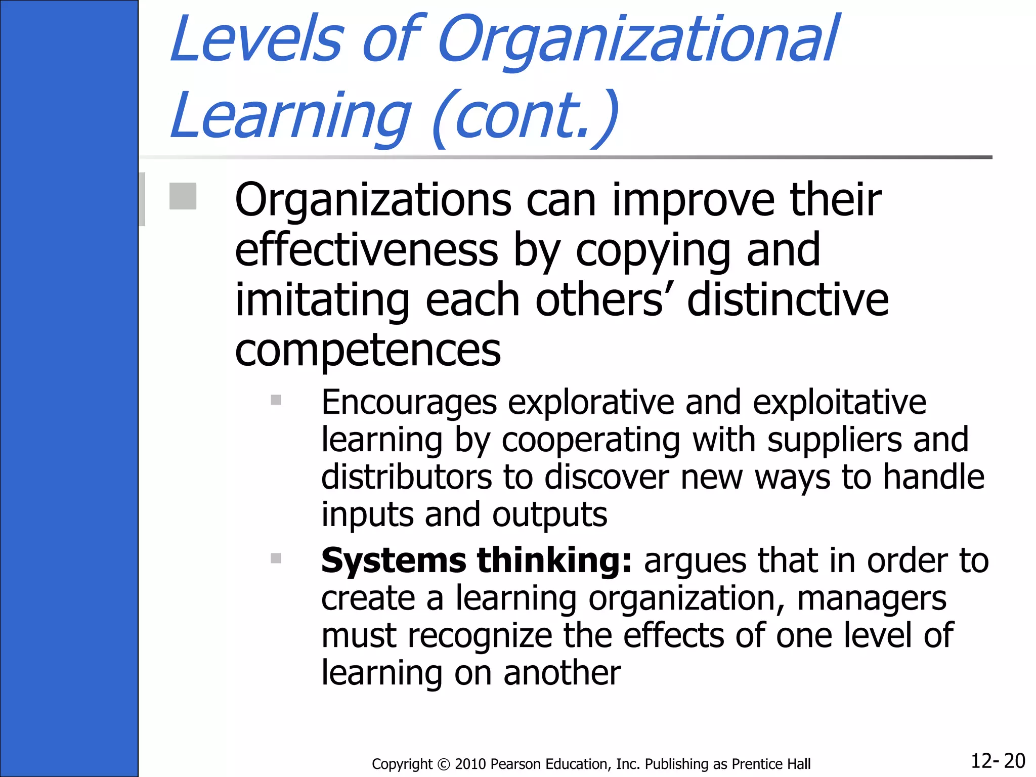 Ch12 - Organisation theory design and change gareth jones | PPT