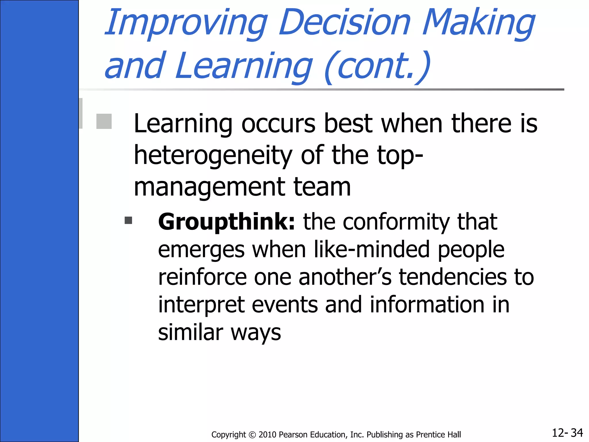 Ch12 - Organisation theory design and change gareth jones | PPT