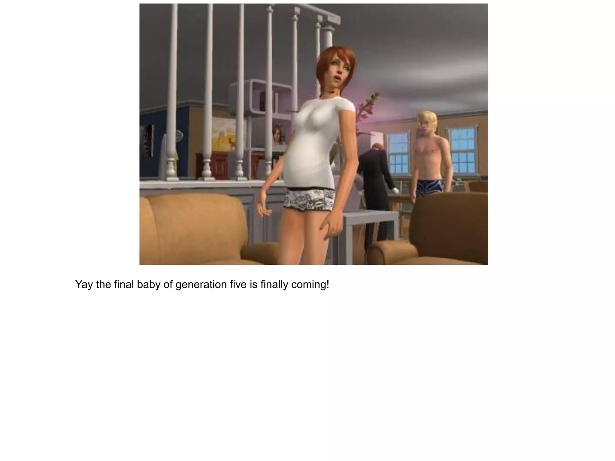 Yay the final baby of generation five is finally coming!
 