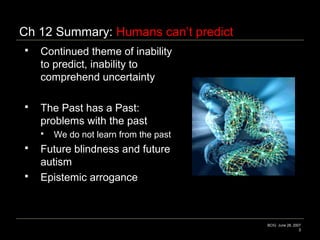 Nicholas Nassim Taleb's The Black Swan | PPT