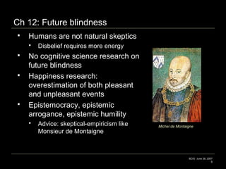 Nicholas Nassim Taleb's The Black Swan | PPT