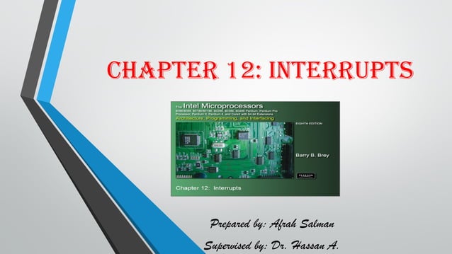 Ch12 microprocessor interrupts | PPT | Operating Systems | Computer ...