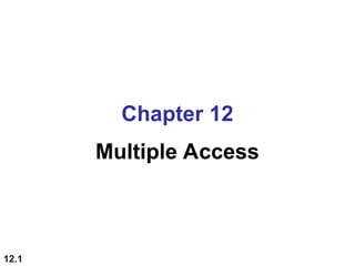 Introduction to Medium Acesss Control Layer | PPT