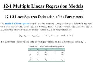 Multiple Linear Regression - models and types | PDF