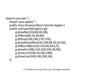 java programming - applets | PPT
