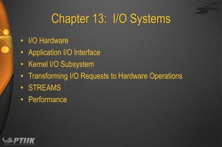 Ch12 io systems | PPT