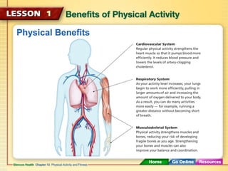 Physical Benefits 
 