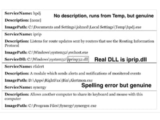 Real DLL is iprip.dll
Spelling error but genuine
No description, runs from Temp, but genuine
 