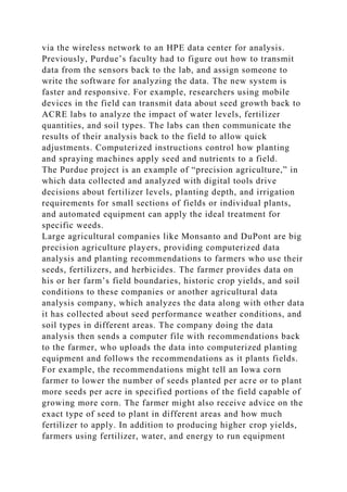 CH 12 Journal Case study Big Data and the Internet of Things Drive.docx