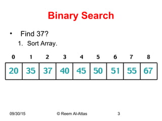 Linear Search & Binary Search | PPT