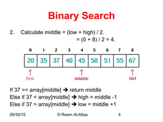 Linear Search & Binary Search | PPT