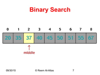 Linear Search & Binary Search | PPT
