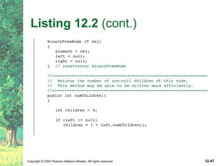 Listing 12.2  (cont.) 