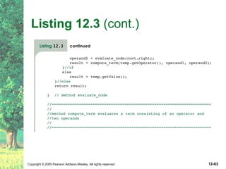 Listing 12.3  (cont.) 