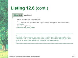 Listing 12.6  (cont.) 