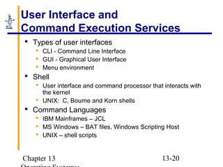 Gui Shells Os Ch13 | PPT