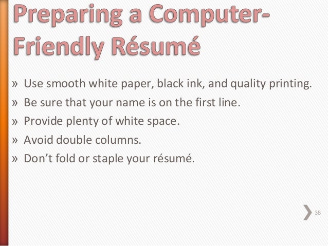 staple cover letter to resume