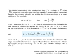 Complex Numbers and Functions and Complex Differentiation | PPT
