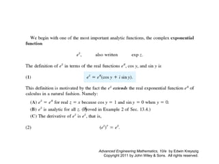 Complex Numbers and Functions and Complex Differentiation | PPT