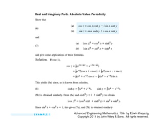 Complex Numbers and Functions and Complex Differentiation | PPT