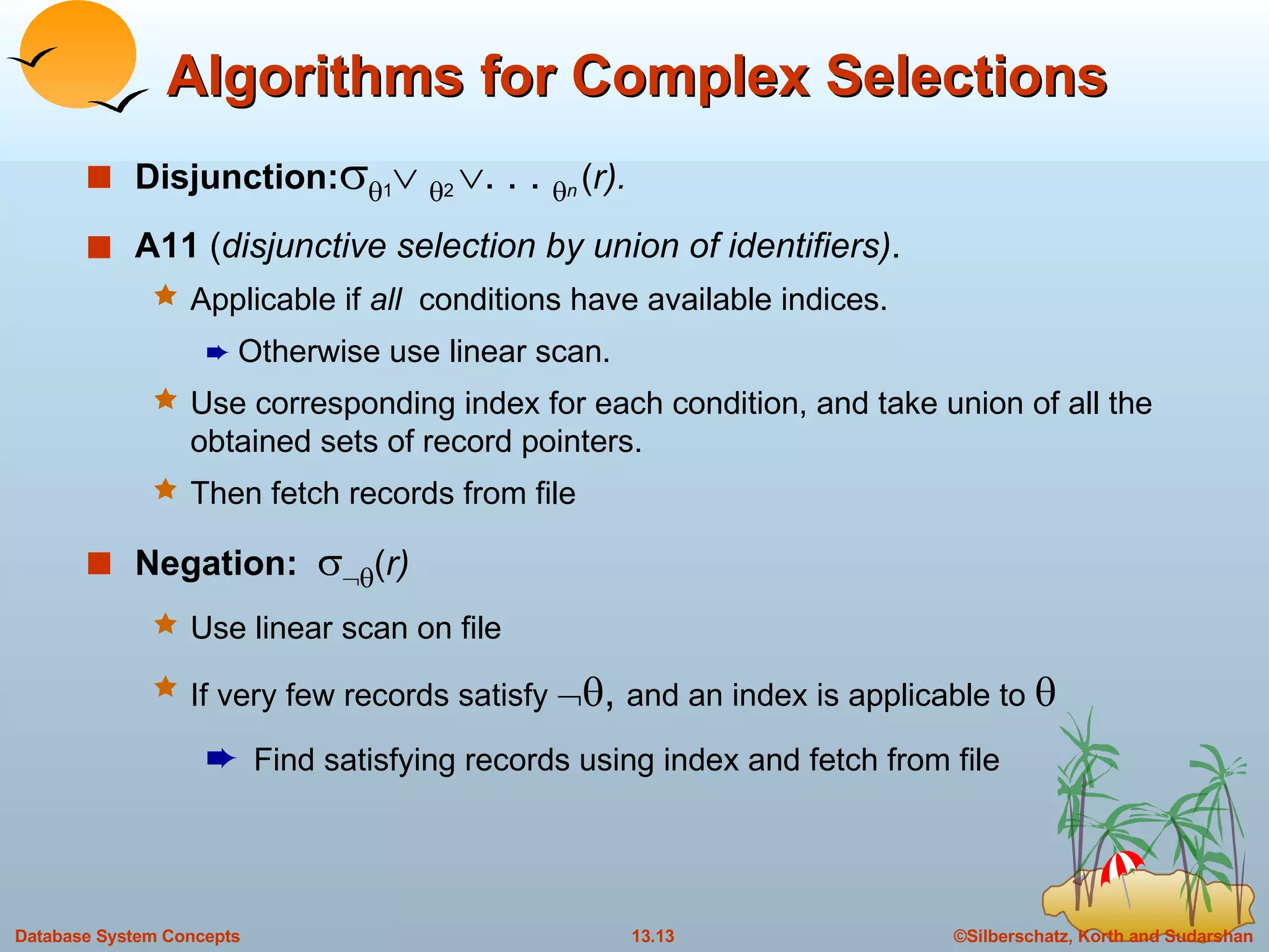 13. Query Processing in DBMS | PPT