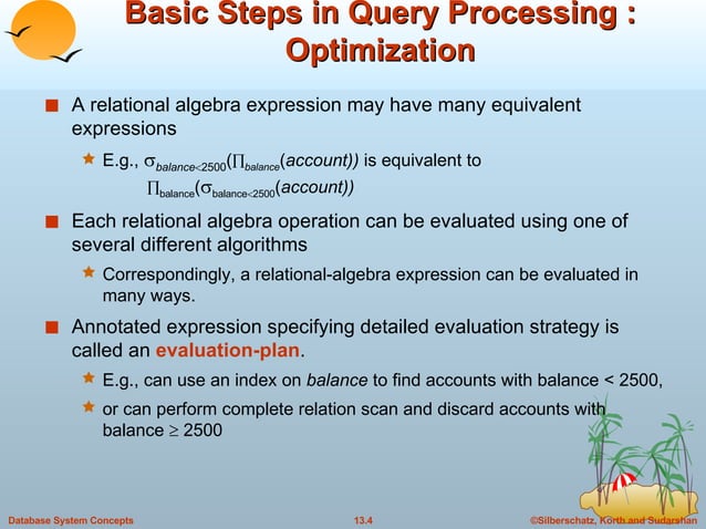 13. Query Processing in DBMS | PPT | Databases | Computer Software and ...