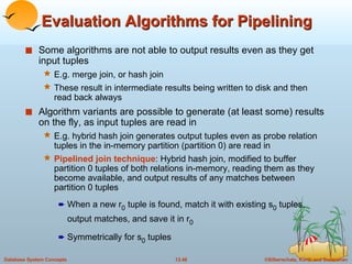 13. Query Processing in DBMS | PPT