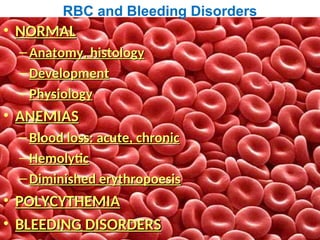 Created Rbc Histo Ch13-Red Blood Cells.power point presentation | PPT