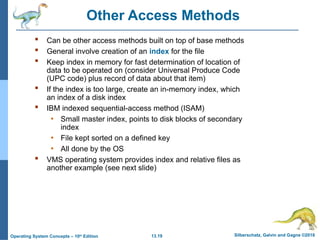 ch13 : file system interface (os slides) | PPTX