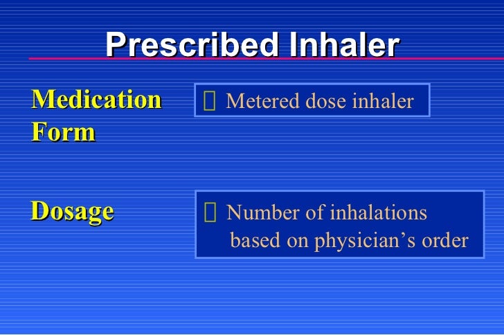 Auxiliary labels for inhalers