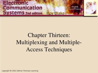 Comprehensive Overview of Multiplexing and Multiple-Access Techniques ...