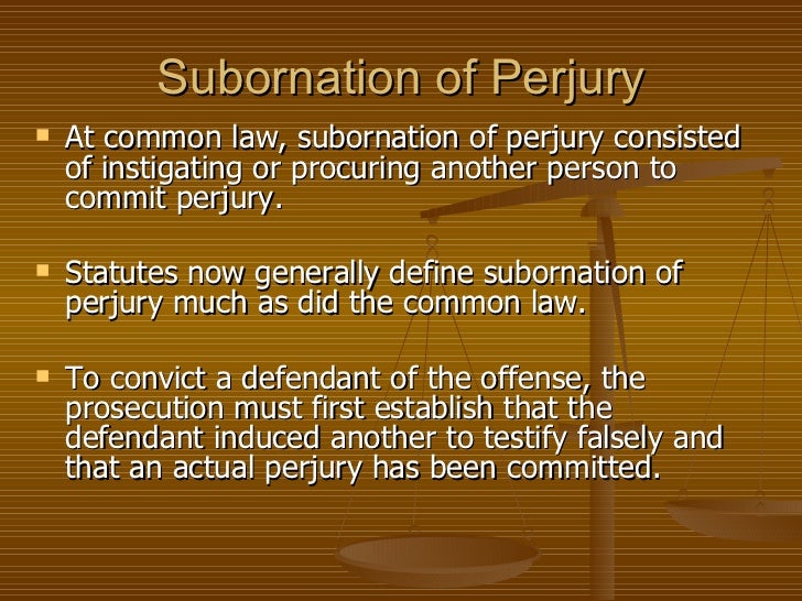 Ch 13 Offenses Against Justice & Public Admin