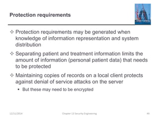 Ch13 - Security Engineering | PPTX