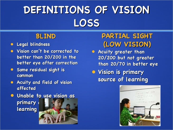 Hearing and Vision Loss