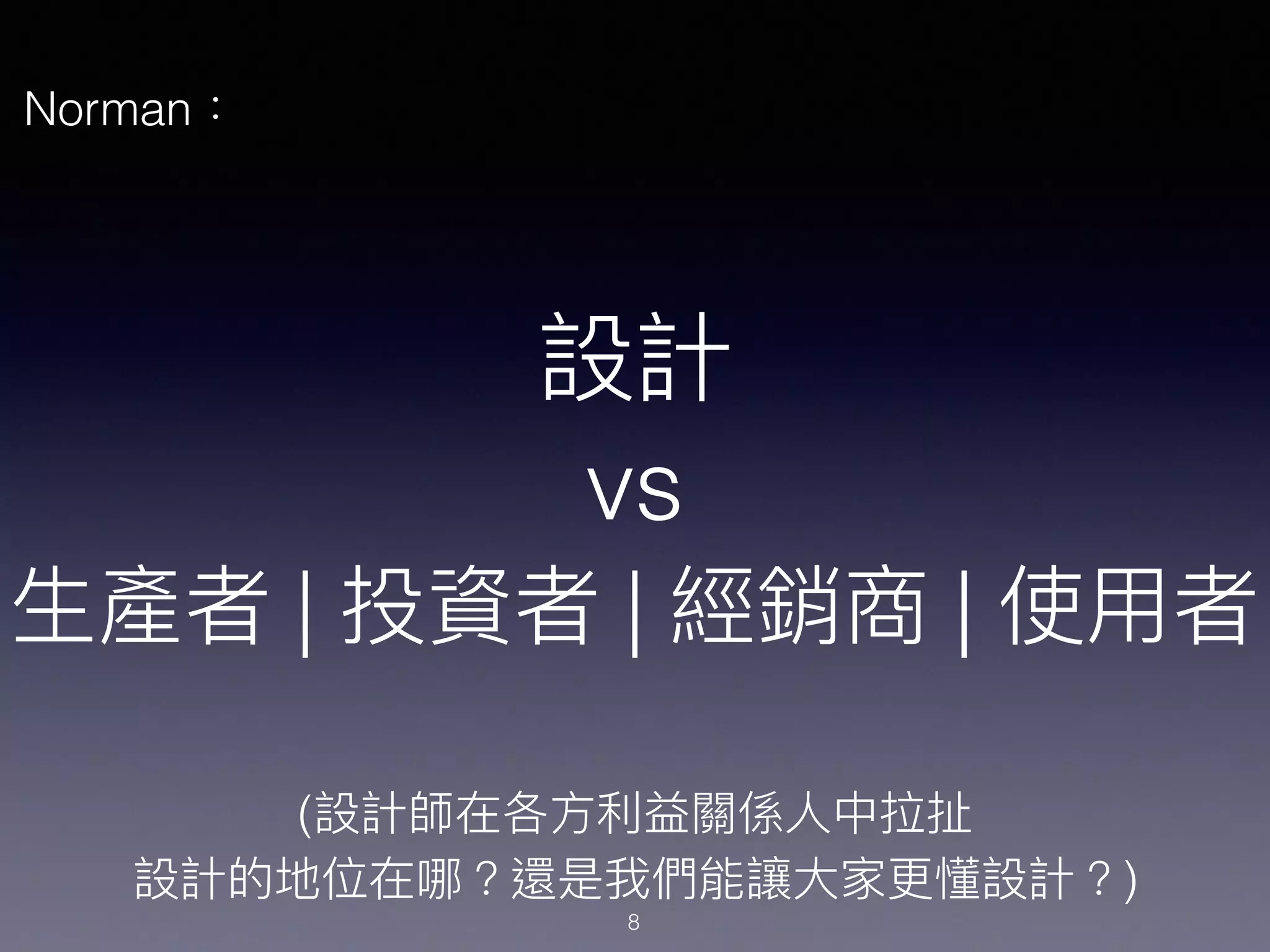 vs
| | |
Norman
(
)
8