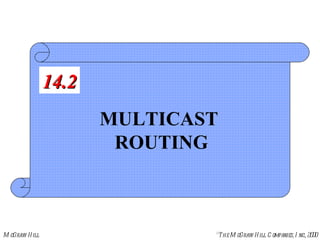 MULTICAST  ROUTING 14.2 
