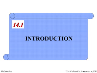 INTRODUCTION 14.1 