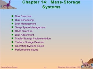 Chapter 14:  Mass-Storage Systems ,[object Object],[object Object],[object Object],[object Object],[object Object],[object Object],[object Object],[object Object],[object Object],[object Object]